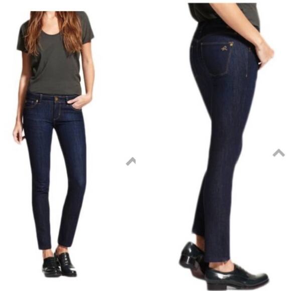 DL 1961 Angel Mid-Rise Skinny Jeans, 28 - Picture 1 of 13
